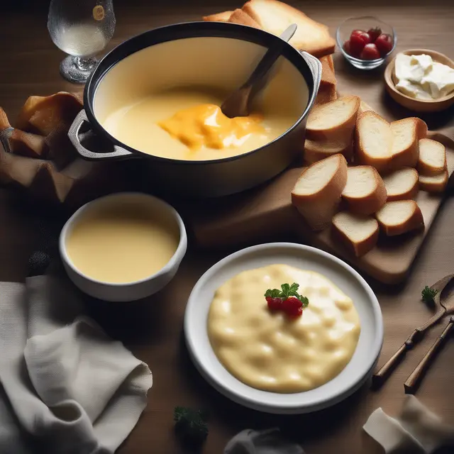 Foto de Creamy Cheese Fondue