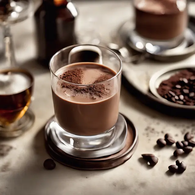 Foto de Cocoa Liqueur and Coffee Cocktail