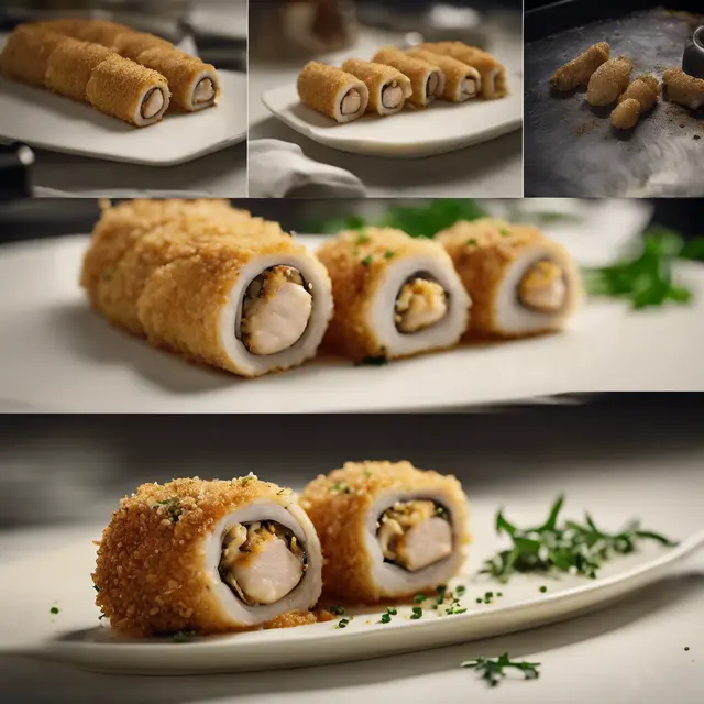 Foto de Chicken Breast Rolls à la Kiev