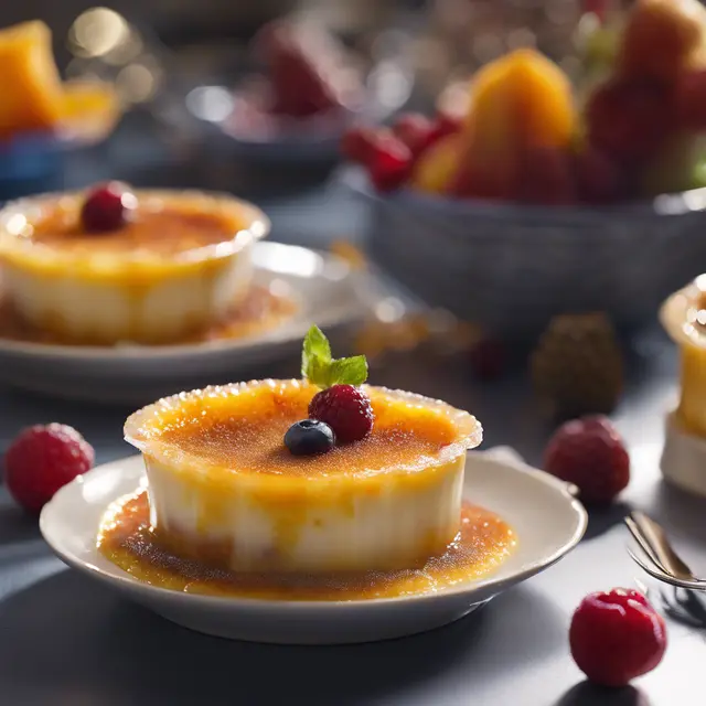 Foto de Fruit Cream Brûlée