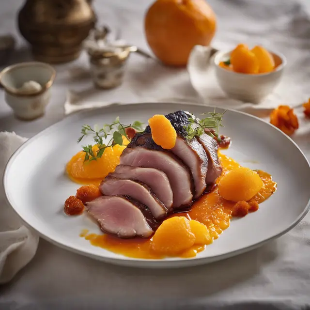 Foto de Flambéed Duck with Orange