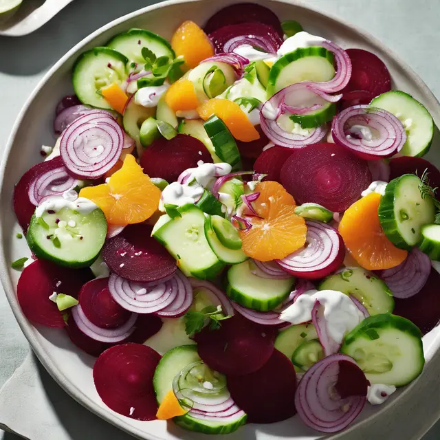 Foto de Cucumber and Beet Salad