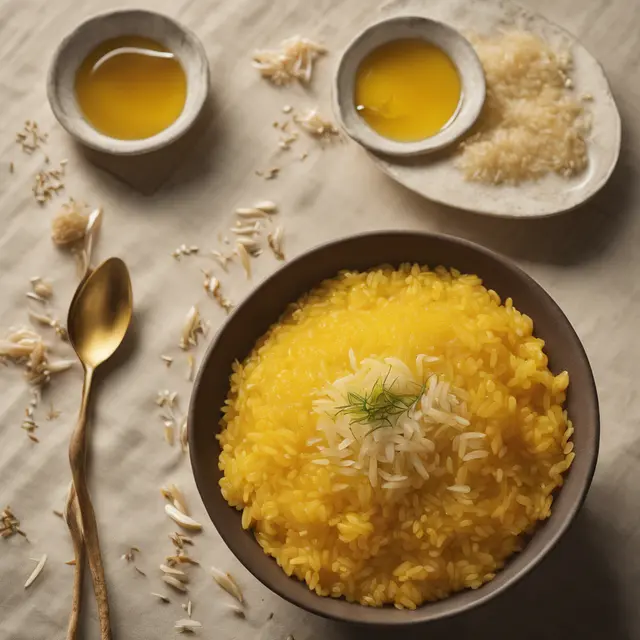 Foto de Golden Rice in Broth