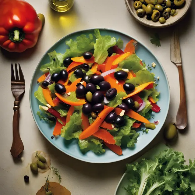 Foto de Veggie Salad with Minas Cheese