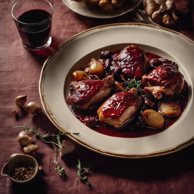 Foto de Chicken in Red Wine