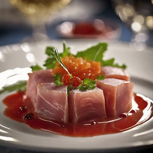 Foto de Cured Ham Aspic Salad