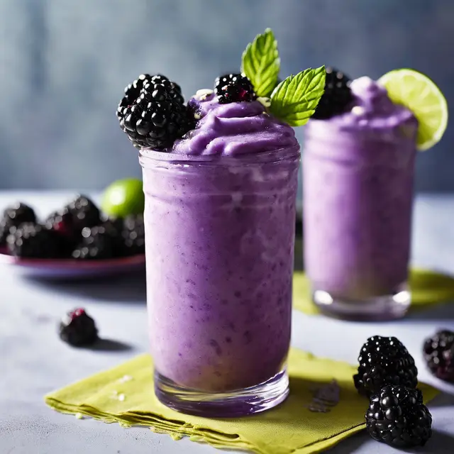 Foto de Blackberry Milkshake