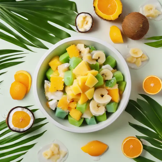 Foto de Green Coconut Fruit Salad