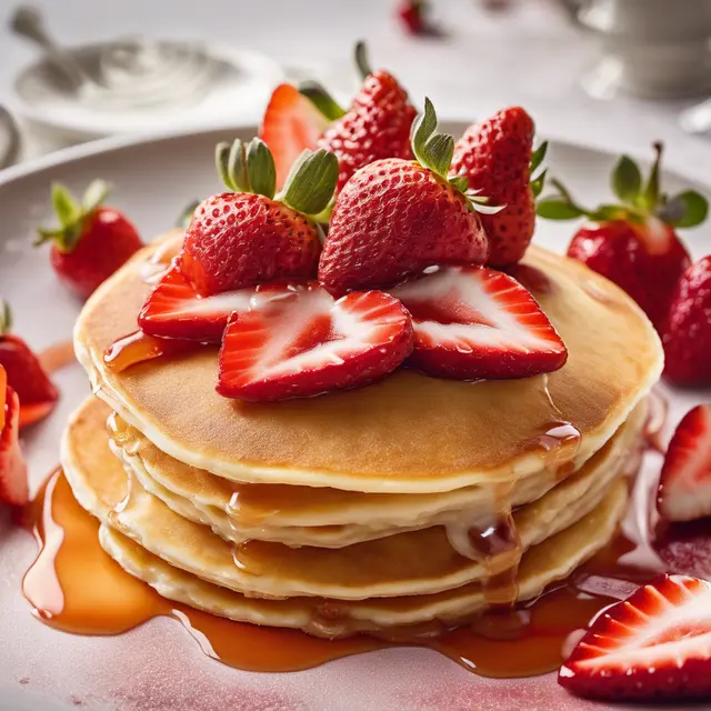 Foto de Stuffed Pancake with Strawberry