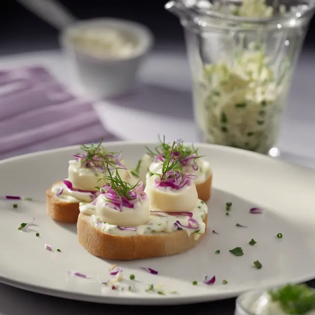 Foto de Open-Up Appetizer with Mayo and Chives