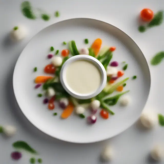 Foto de Appetizer of Mayonnaise and Vegetables