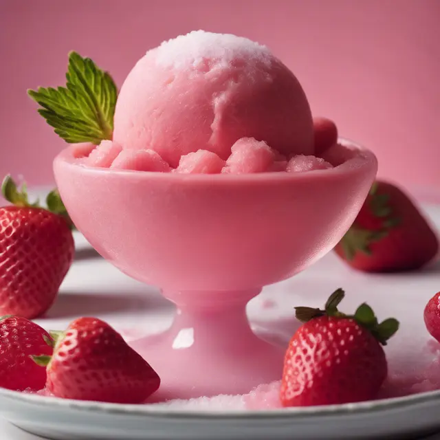 Foto de Strawberry Sorbet