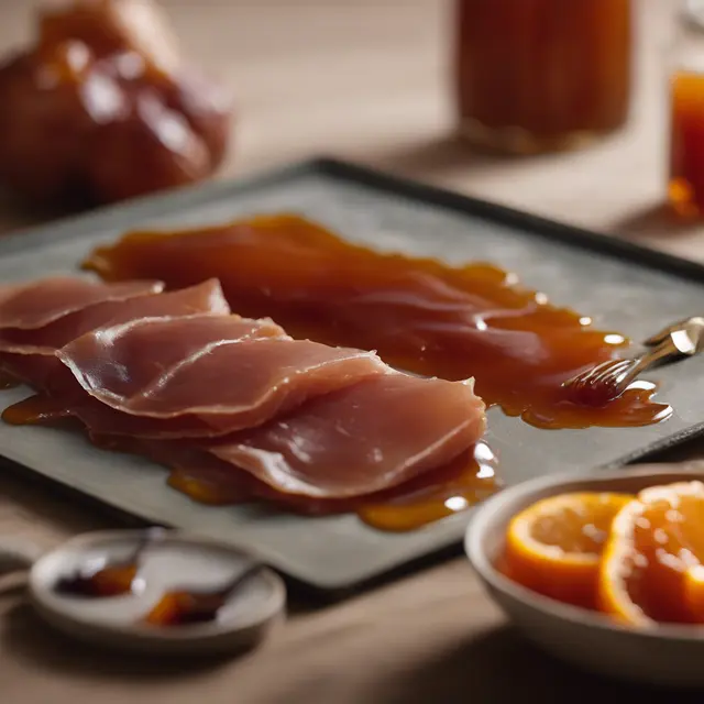 Foto de Caramelized Glaze for Prosciutto