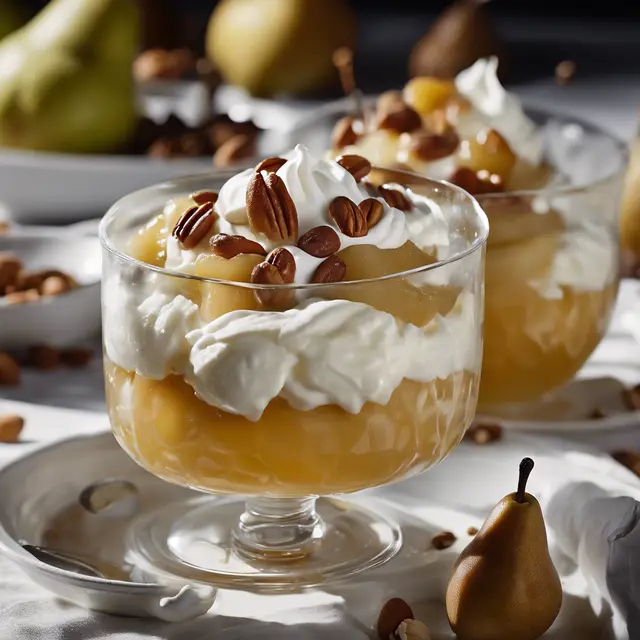 Foto de Pear Compote with Whipped Cream