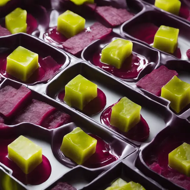 Foto de Beet and Pickle Salad Gelatin Molds