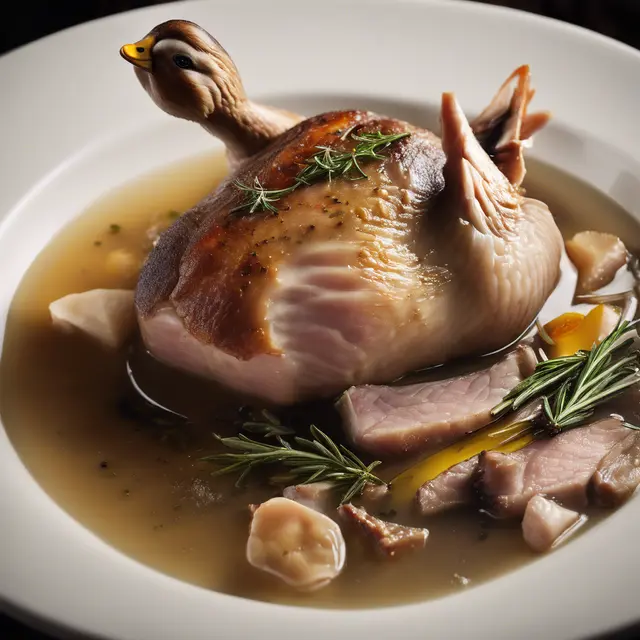 Foto de Duck in White Wine Vinegar Broth