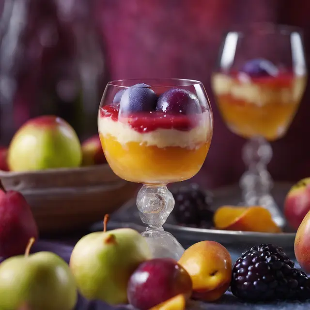 Foto de Fruit Compote with Frozen Champagne