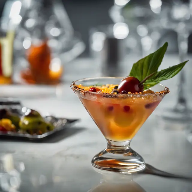 Foto de Guaraná Martini with Rum, also known as Pluma