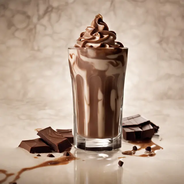 Foto de Agua Vodka, Cocoa Liqueur and Guarana Milkshake