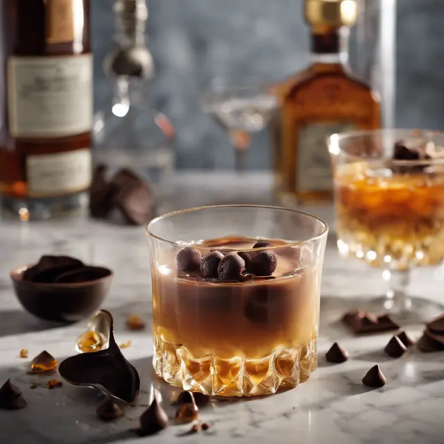 Foto de Concoction with Whiskey, Gin, and Chocolate