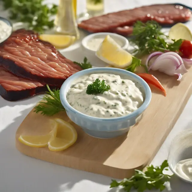 Foto de Tartar Sauce for Accompanying Fish Barbecue