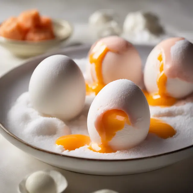 Foto de Snowy Eggs with Guava Gelato