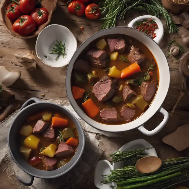 Foto de Lean Meat Stew with Vegetables