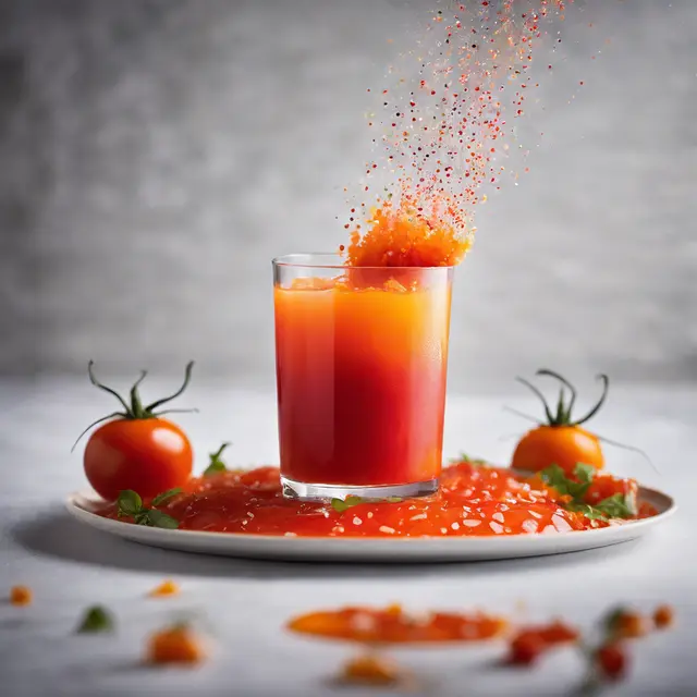 Foto de Tomato and Orange Cocktail