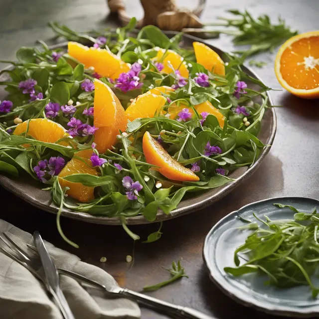 Foto de Sweet Verbena and Orange Salad