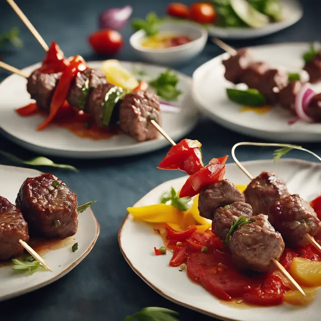 Foto de Beef Meat Skewer