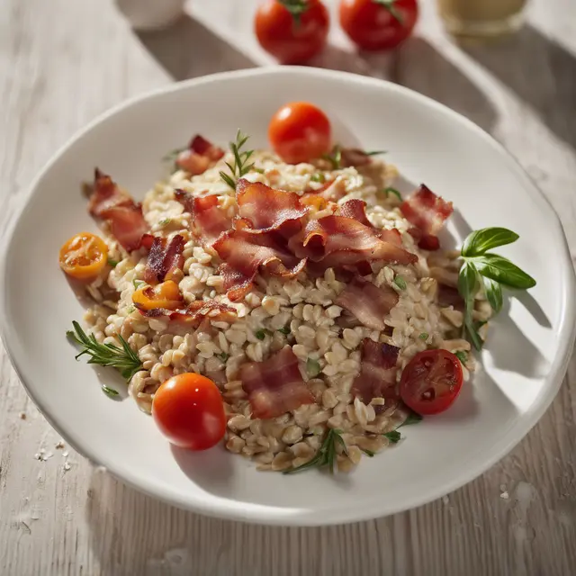 Foto de Oat Salad with Bacon and Tarragon