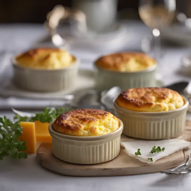 Foto de Individual Cheese Soufflé