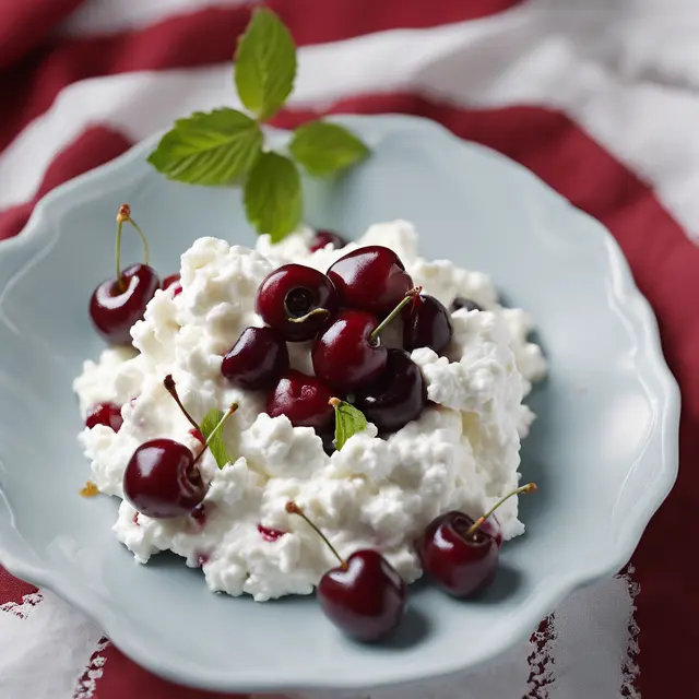 Foto de Cottage Cheese with Cherries