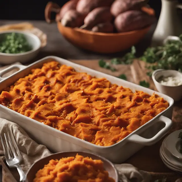 Foto de Sweet Potato Camarão Casserole