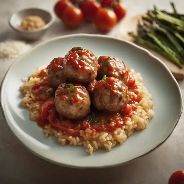 Foto de Pork Meatballs