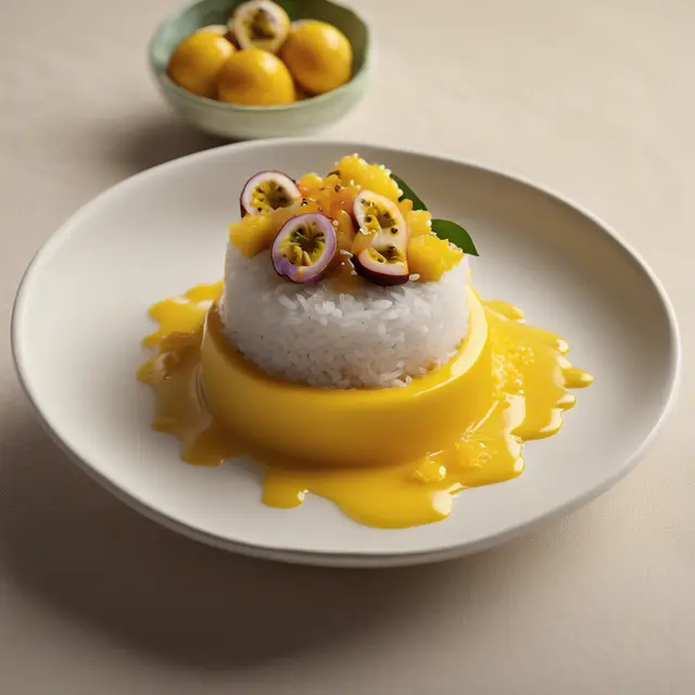 Foto de Sweet Rice with Passion Fruit