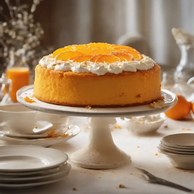 Foto de Easy Orange Cream Cake