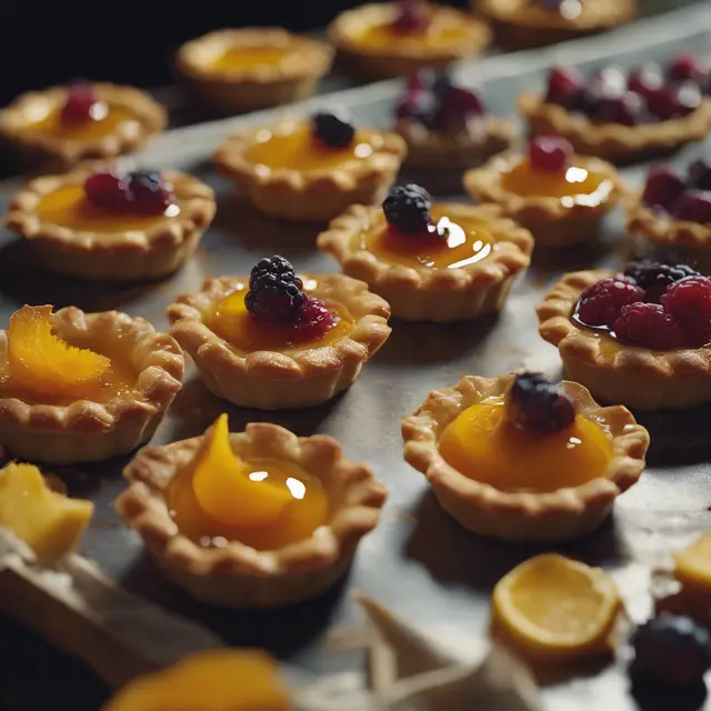 Foto de Fruit Tartlets with Ginger Syrup