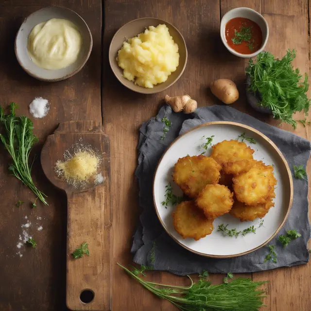 Foto de Fried Potato Fritter