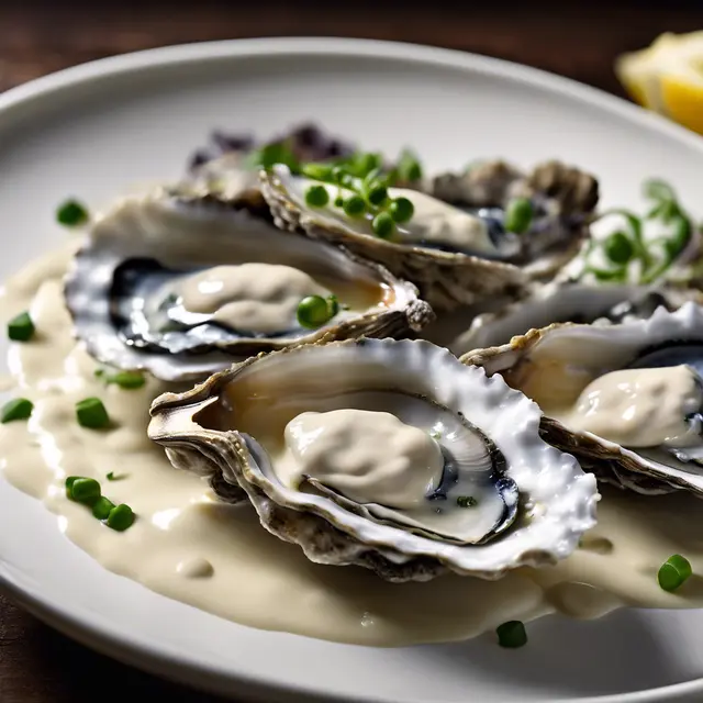 Foto de Oyster with Yogurt Sauce