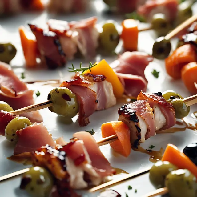 Foto de Chicken and Prosciutto Skewers