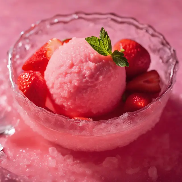 Foto de Strawberry Sorbet