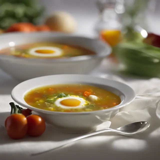 Foto de Vegetable Soup with Egg