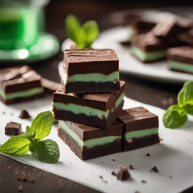 Foto de Chocolate Mint Squares