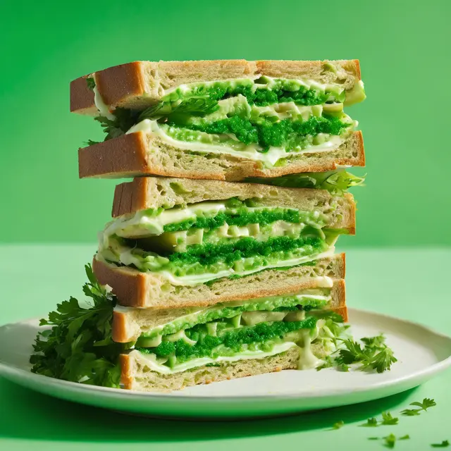 Foto de Green Filling Sandwich