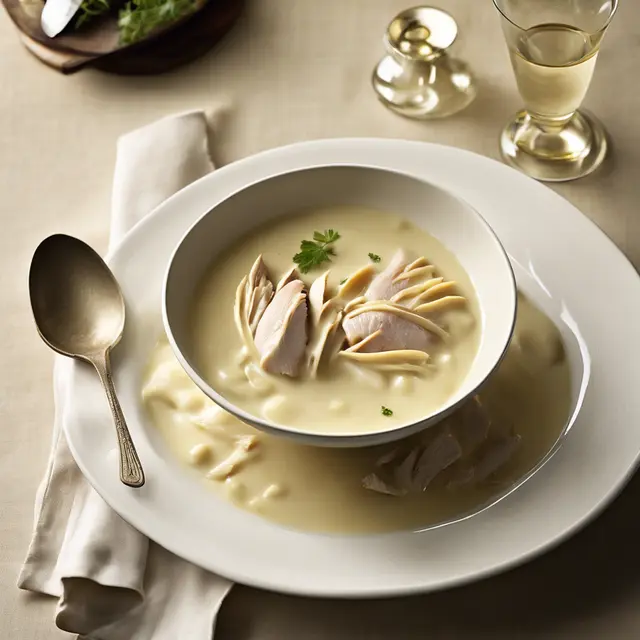 Foto de Chicken Cream Soup with Palm Heart