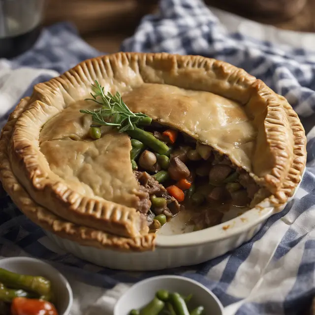 Foto de Meat Pie with Vegetables