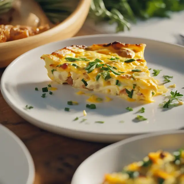 Foto de Chicken and Cheese Frittata