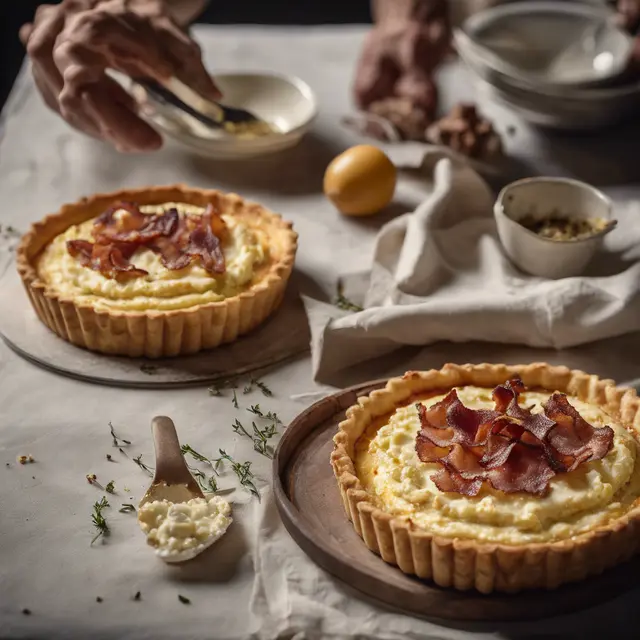 Foto de Ricotta and Bacon Tart