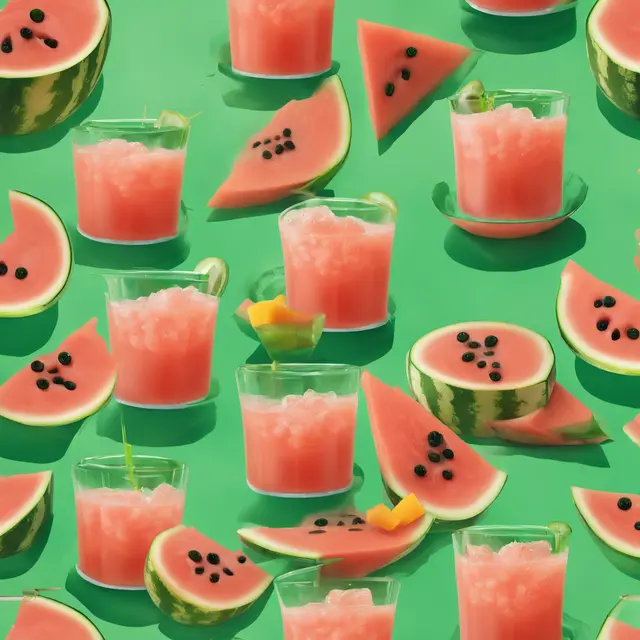 Foto de Watermelon and Papaya Punch